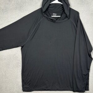 Stoic Hoodie Mens XL Black Pullover Activewear Performance Lightweight Stretch